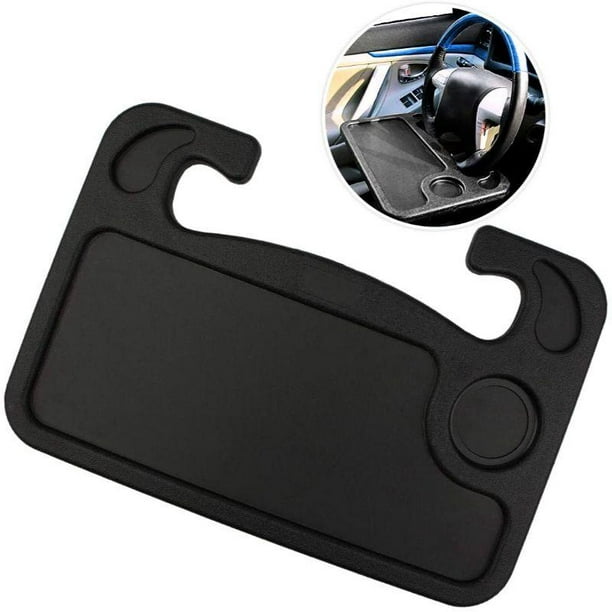 Steering Wheel Tray with Edge Protection Multifunctional Car Table Desk for Eating Writing Wont Damage Steering Wheel Laptop Fits Most Vehicles Steering Wheels 